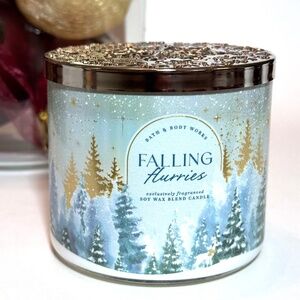 FALLING FLURRIES 3 Wick Candle